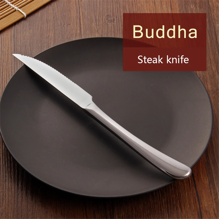 Restaurant Stainless Steel Steak Knive Canivetes Talheres Western Tools European Style Kitchen Dinner Table Knife Cutlery QQA184
Restaurant Stainless Steel Steak Knive Canivetes Talheres Western Tools European Style Kitchen Dinner Table Knife Cutlery QQA184