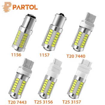 Partol 2pcs T10 T20 T25 1156 1157 SMD Car Led Light Bulb Break Light Turn Signal Light Reverse Light Clearance Reading Light 12v
Partol 2pcs T10 T20 T25 1156 1157 SMD Car Led Light Bulb Break Light Turn Signal Light Reverse Light Clearance Reading Light 12v