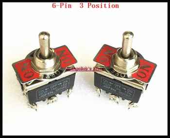 5pcs/Lot 223F 6-Pin 3 Position ON-OFF-ON Spring Return Momentary Switch 15A 250VAC Toggle Switch
5pcs/Lot 223F 6-Pin 3 Position ON-OFF-ON Spring Return Momentary Switch 15A 250VAC Toggle Switch