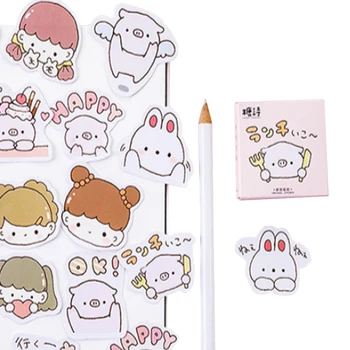 20packs/lot Mini Pink Pig paper sticker DIY decoration Scrapbooking Label Seal Sticker Wholesale
20packs/lot Mini Pink Pig paper sticker DIY decoration Scrapbooking Label Seal Sticker Wholesale