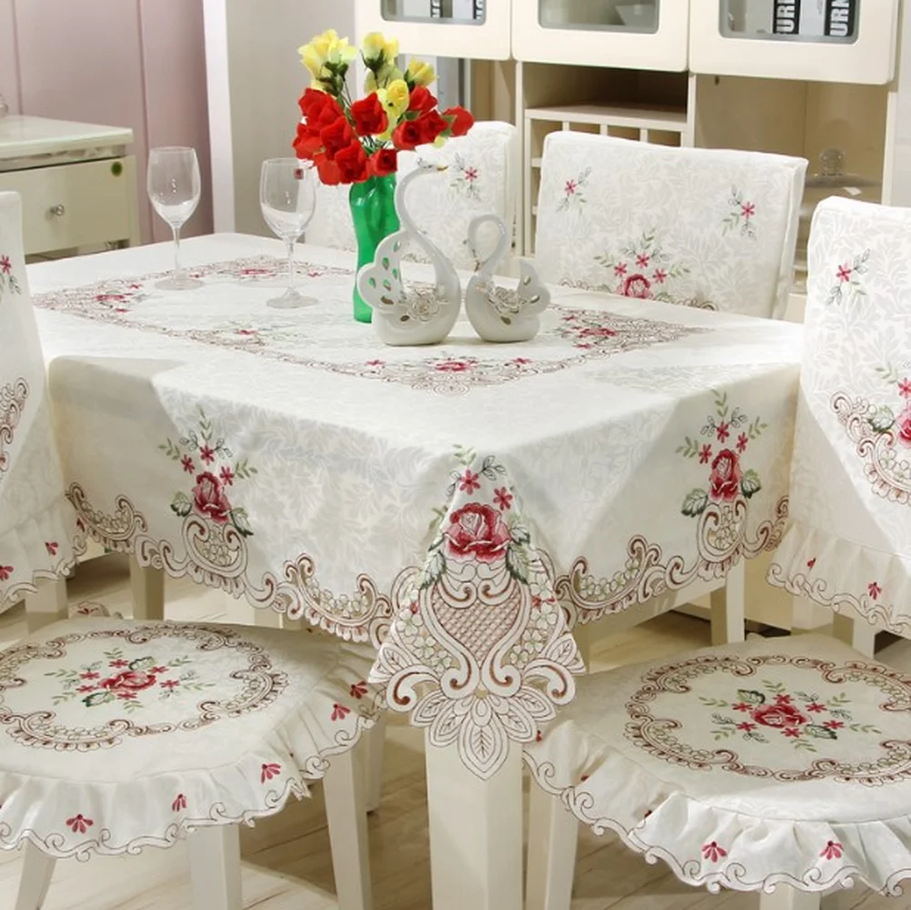 European embroidery pastoral hollow rounded rectangle tablecloth table runner chair cushion backrest cabinet dresser cover cloth
European embroidery pastoral hollow rounded rectangle tablecloth table runner chair cushion backrest cabinet dresser cover cloth