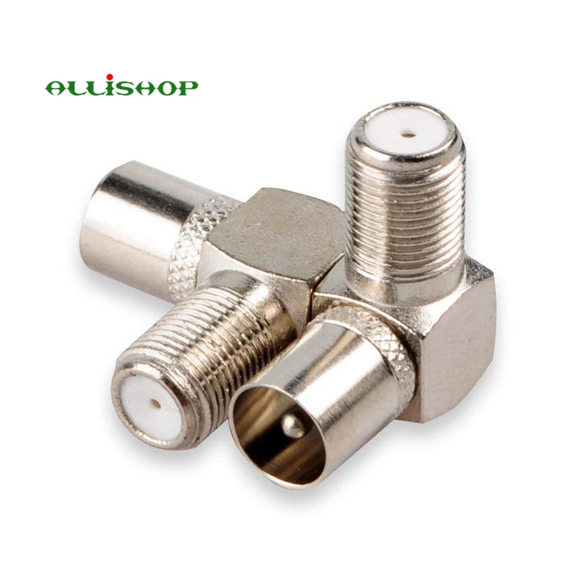 2Pcs F-Type Adapter F Female to TV Male Antenna 90 Degree Right Angle Screw TV PAL Connector Socket to RF Coax Aerial Connector
2Pcs F-Type Adapter F Female to TV Male Antenna 90 Degree Right Angle Screw TV PAL Connector Socket to RF Coax Aerial Connector