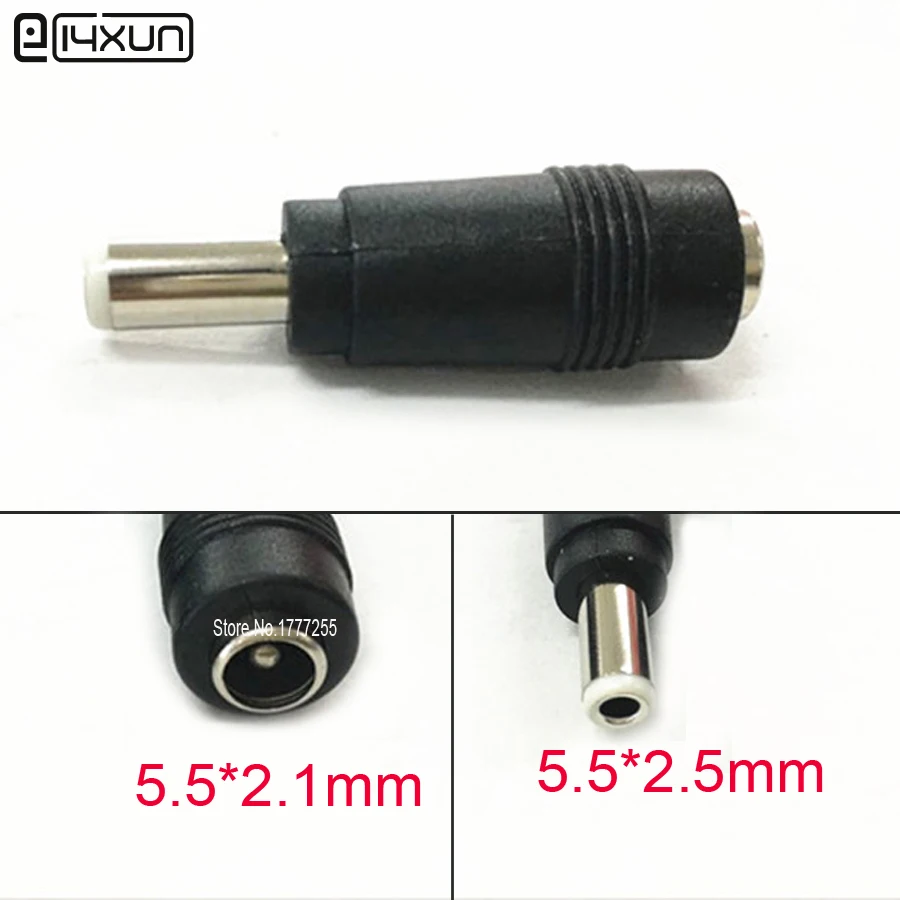 5.5 x 2.1 mm female to 5.5 x 2.5 mm male DC Power Connector Adapter Laptop 5.5*2.1 to 5.5*2.5
5.5 x 2.1 mm female to 5.5 x 2.5 mm male DC Power Connector Adapter Laptop 5.5*2.1 to 5.5*2.5