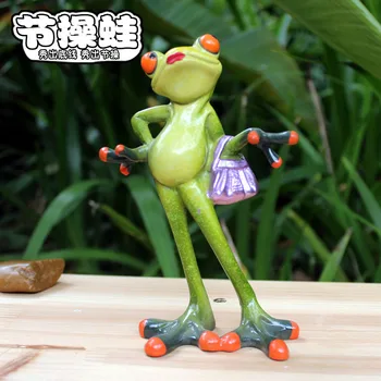 New And Exotic Handicraft Frog Display Fashion Exotic Flowers Home Life Fun Gifts
New And Exotic Handicraft Frog Display Fashion Exotic Flowers Home Life Fun Gifts