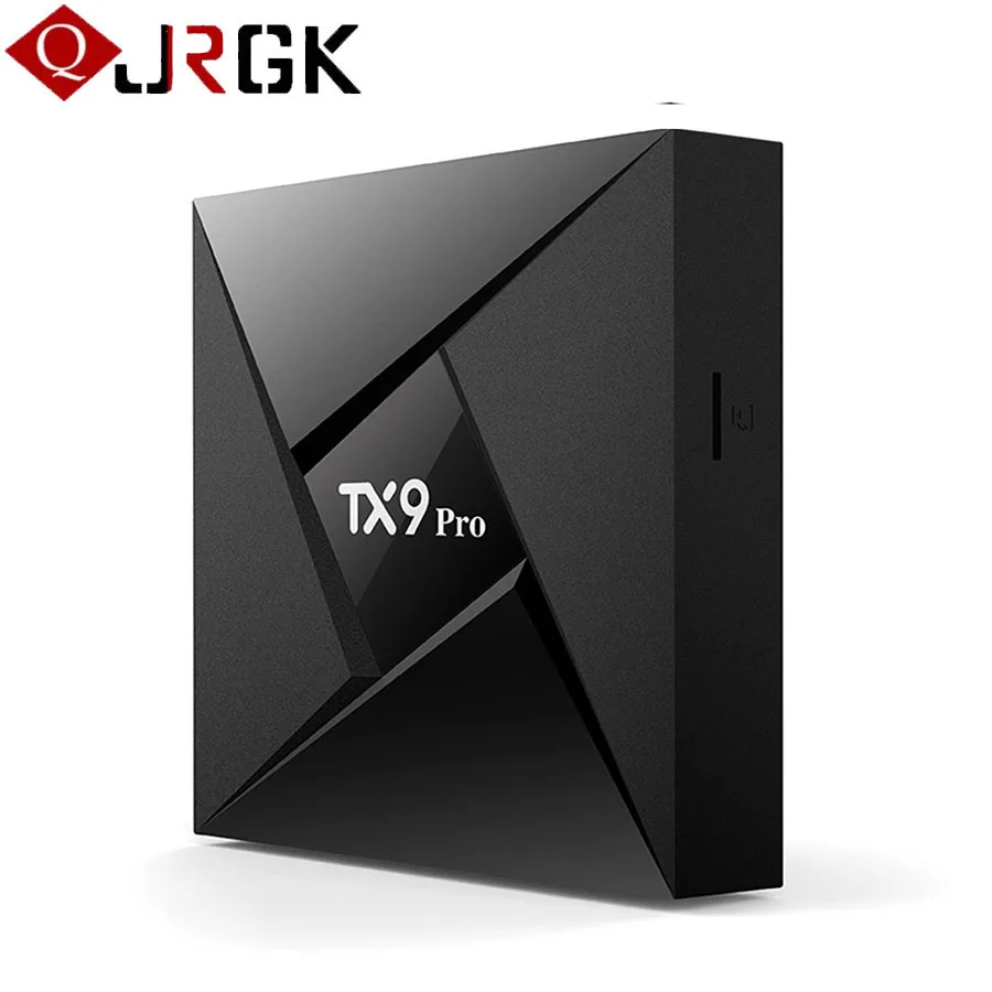 

JRGK TX9 Pro Android TV Box Amlogic S912 Octa-core Bluetooth Smart Set-top Boxes 3GB RAM 32GB ROM 1000M LAN 4K HD Media Player