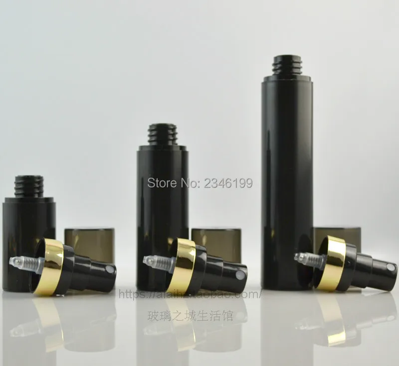 15ml Airless Spray Pump Black Empty Bottle 30ml Airless Lotion Pump Airless Bottle Cosmetic 50ml Empty Emulsion Pump (4)