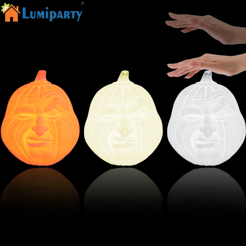 Halloween Pumpkin LED Lantern Lamp 3D Print Colorful Night Lamp Face Pumpkin LED Night Light Home Party Decoration
Halloween Pumpkin LED Lantern Lamp 3D Print Colorful Night Lamp Face Pumpkin LED Night Light Home Party Decoration