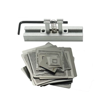47pcs game consoles Directly Heating BGA stencil and reballing Jig Kit for XBOX 360CPU PS3CPU WII GPU CXD2949CGB
47pcs game consoles Directly Heating BGA stencil and reballing Jig Kit for XBOX 360CPU PS3CPU WII GPU CXD2949CGB