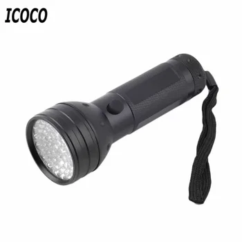 ICOCO 51 UV LED Scorpion Detector Hunter Finder Ultra Violet Blacklight Flashlight Torch Light Lamp AA 395nm 5W Free Shipping
ICOCO 51 UV LED Scorpion Detector Hunter Finder Ultra Violet Blacklight Flashlight Torch Light Lamp AA 395nm 5W Free Shipping