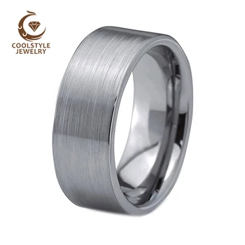 10MM Tungsten Men Ring Super Wedding Band Pipe Cut Brushed Comfort Fit Comfort Fit
10MM Tungsten Men Ring Super Wedding Band Pipe Cut Brushed Comfort Fit Comfort Fit