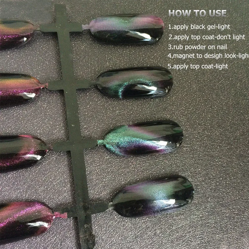 WHOLESALE 10g CHAMELEON 3D Cat Eye Magnet Powder Dust Cat's Eyes Pigment Mirror Chrome Glitter UV Gel Polish Nail Art Decoration
WHOLESALE 10g CHAMELEON 3D Cat Eye Magnet Powder Dust Cat's Eyes Pigment Mirror Chrome Glitter UV Gel Polish Nail Art Decoration