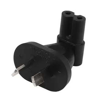 AU TO IEC320 C7 Power Conversion Plugs, Australia China 2 Male Pins to IEC 320 C7 AC Power Adapter
AU TO IEC320 C7 Power Conversion Plugs, Australia China 2 Male Pins to IEC 320 C7 AC Power Adapter