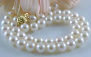 Jewelry Pearl Necklace 18" 7.0-7.5mm AKOYA White Pearl Necklace 14K Gold clasp Free Shipping
Jewelry Pearl Necklace 18" 7.0-7.5mm AKOYA White Pearl Necklace 14K Gold clasp Free Shipping