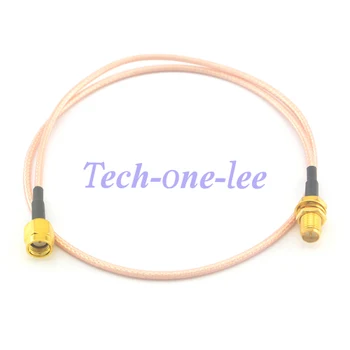 2 piece RP SMA male Plug(female pin) to RP SMA female jack(male pin) Extension Straight Pigtail Cable
2 piece RP SMA male Plug(female pin) to RP SMA female jack(male pin) Extension Straight Pigtail Cable