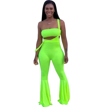 2019 Age Reduction Sexy Style Solid 1 Piece Strapless 1 Piece Bib Long Flare Pants Thin Women 2 Piece Beach Set 5245
2019 Age Reduction Sexy Style Solid 1 Piece Strapless 1 Piece Bib Long Flare Pants Thin Women 2 Piece Beach Set 5245