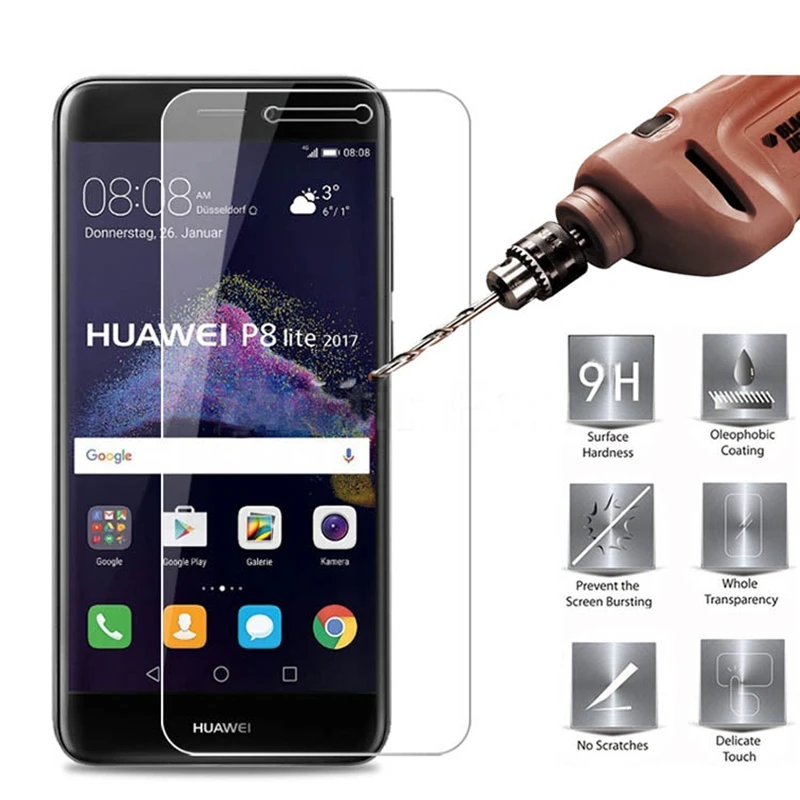 MRGO Tempered Glass for Huawei P8 Lite 2017 Screen Protector 2.5D Phone Protective Film P8 Lite 2017 Tempered Glass Protection
MRGO Tempered Glass for Huawei P8 Lite 2017 Screen Protector 2.5D Phone Protective Film P8 Lite 2017 Tempered Glass Protection