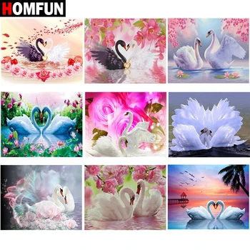 HOMFUN Full Square/Round Drill 5D DIY Diamond Painting "Swan flower" 3D Embroidery Cross Stitch 5D Home Decor Gift
HOMFUN Full Square/Round Drill 5D DIY Diamond Painting "Swan flower" 3D Embroidery Cross Stitch 5D Home Decor Gift