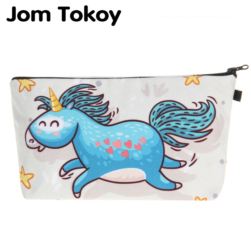 3D Printing unicorn beige makeup bag Jom Tokoy cosmetic organizer bag 2019 New Fashion Women Brand Cosmetic Bag
3D Printing unicorn beige makeup bag Jom Tokoy cosmetic organizer bag 2019 New Fashion Women Brand Cosmetic Bag