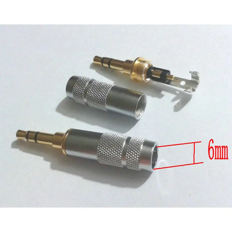 1Pcs New Copper Mini 3.5mm Male Plug with Clip Plug Audio Jack Earphone Adapter for DIY Stereo Headset Earphone
1Pcs New Copper Mini 3.5mm Male Plug with Clip Plug Audio Jack Earphone Adapter for DIY Stereo Headset Earphone