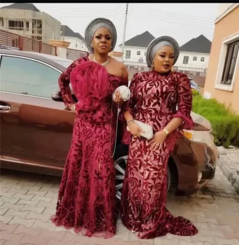 Niai textile Red High Quality Nigerian Net Laces, Sequence Fabric Velvet Lace Dresses For Women In Clothing MR1710B 
Niai textile Red High Quality Nigerian Net Laces, Sequence Fabric Velvet Lace Dresses For Women In Clothing MR1710B