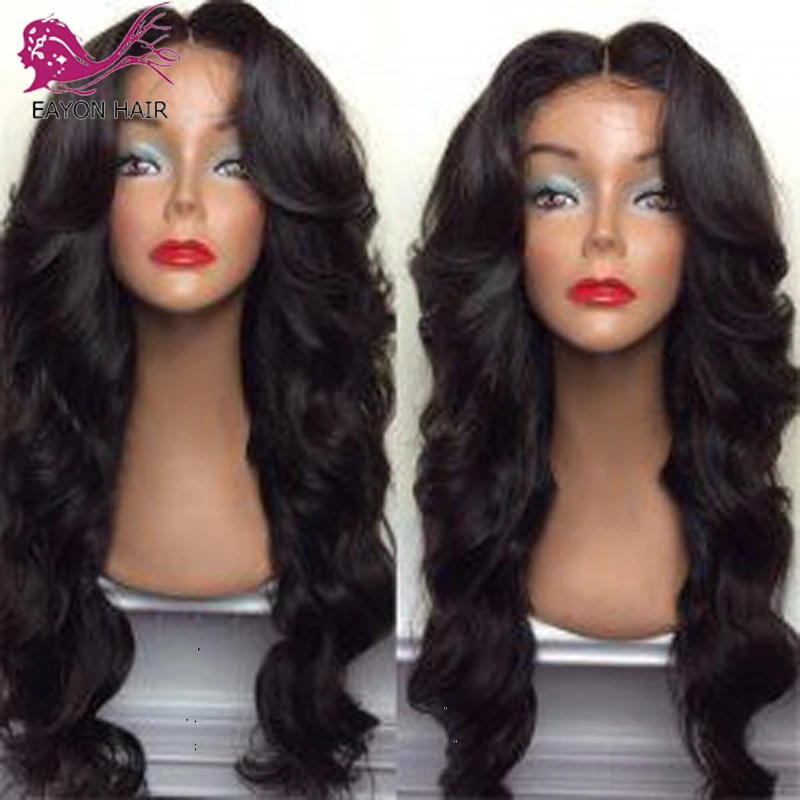 EAYON Pre Plucked Wavy Brazilian Full Lace Human Hair Wigs with Baby Hair Glueless Lace Wig Remy Hair 130% Density
EAYON Pre Plucked Wavy Brazilian Full Lace Human Hair Wigs with Baby Hair Glueless Lace Wig Remy Hair 130% Density