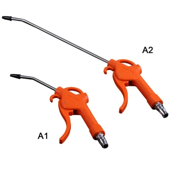 New Hand-held High pressure Pneumatic Air Blowing dust gun 1/4"PT Female thread port Air Duster clean Tool 250mm /100MM Length
New Hand-held High pressure Pneumatic Air Blowing dust gun 1/4"PT Female thread port Air Duster clean Tool 250mm /100MM Length