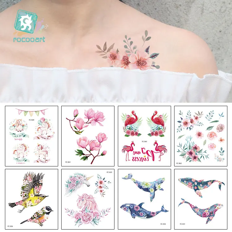 Latest FC Series 2019 Beauty Water Color Tattoo With Seaworld Magnolia Unicorn Butterfly Body Temporary Fake tatoo Sticker. 
Latest FC Series 2019 Beauty Water Color Tattoo With Seaworld Magnolia Unicorn Butterfly Body Temporary Fake tatoo Sticker.