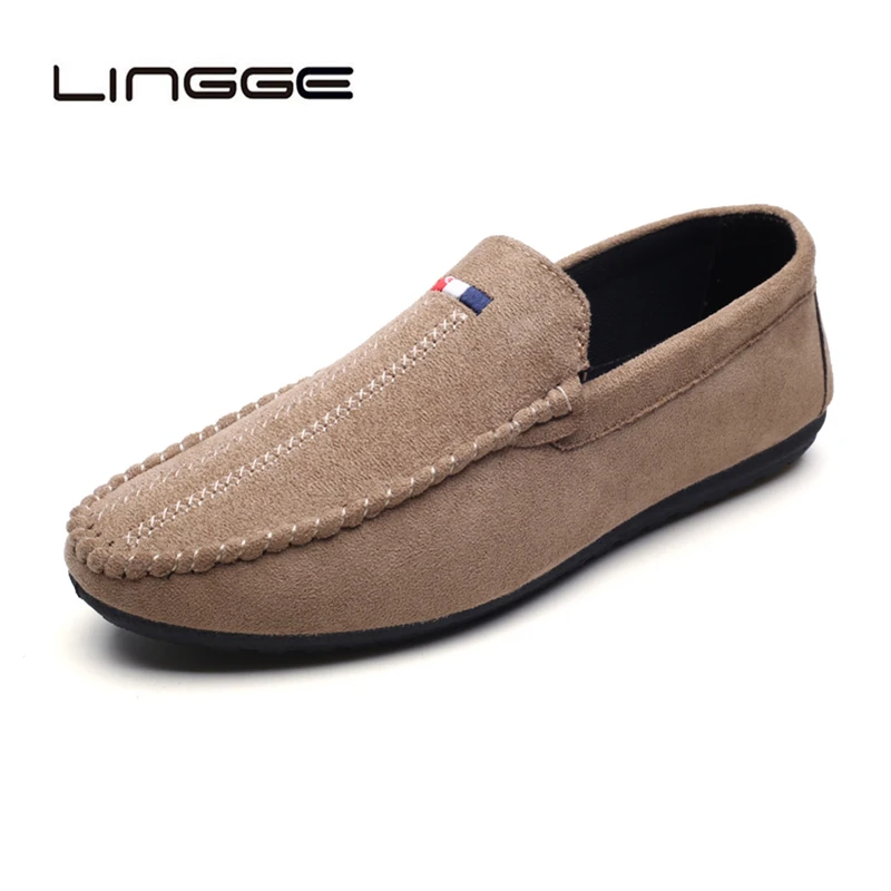 LINGGE Men Casual Loafers Shoes Fashion Leisure Slip On Boat Shoes Male Lazy Driving Shoes Flock Penny Shoes For Men
LINGGE Men Casual Loafers Shoes Fashion Leisure Slip On Boat Shoes Male Lazy Driving Shoes Flock Penny Shoes For Men
