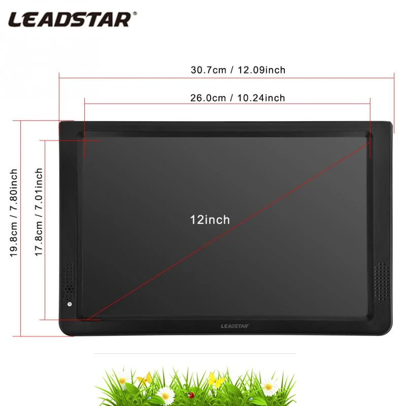12in Televisions Player Digital Analog DVB-T-T2 Portable TV for Home Car Airplane 110-220V With Bracket /12V Car Charger EU Plug
12in Televisions Player Digital Analog DVB-T-T2 Portable TV for Home Car Airplane 110-220V With Bracket /12V Car Charger EU Plug