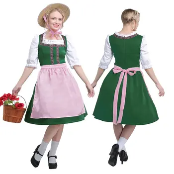 IREK New Party Halloween Costume Adult Women's National Oktoberfest Beer Girls Servant Dress Cosplay Costume
IREK New Party Halloween Costume Adult Women's National Oktoberfest Beer Girls Servant Dress Cosplay Costume