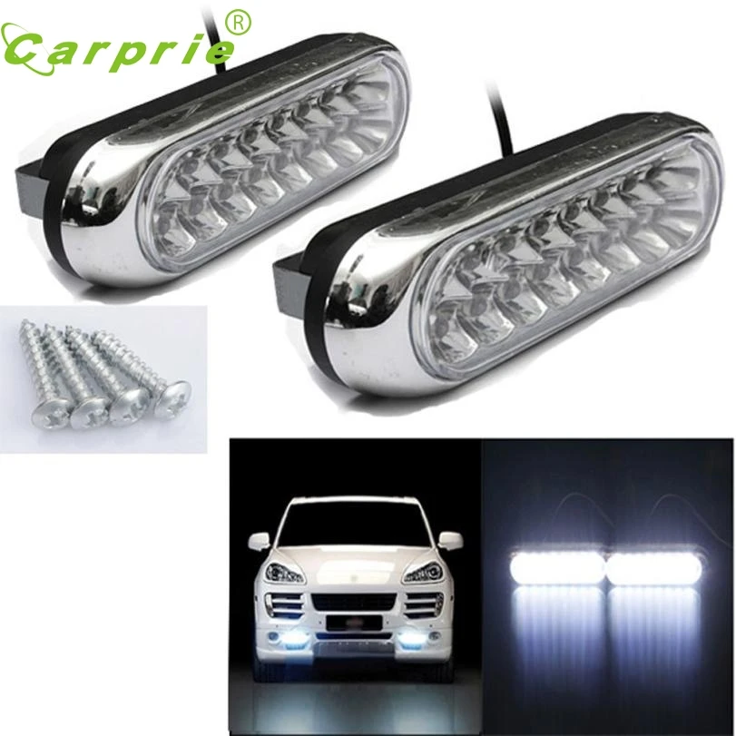 New Arrival 2x Universal 16 LED Car Van DRL Day Driving Daytime Running Fog White Light Lamp Ap14
New Arrival 2x Universal 16 LED Car Van DRL Day Driving Daytime Running Fog White Light Lamp Ap14