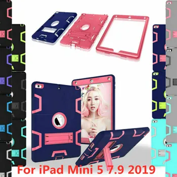 New 360 Full Protection Cover for iPad Mini 5 7.9 inch 2019 Shockproof Heavy Duty Silicone Hard Stand Back Bumper Case
New 360 Full Protection Cover for iPad Mini 5 7.9 inch 2019 Shockproof Heavy Duty Silicone Hard Stand Back Bumper Case