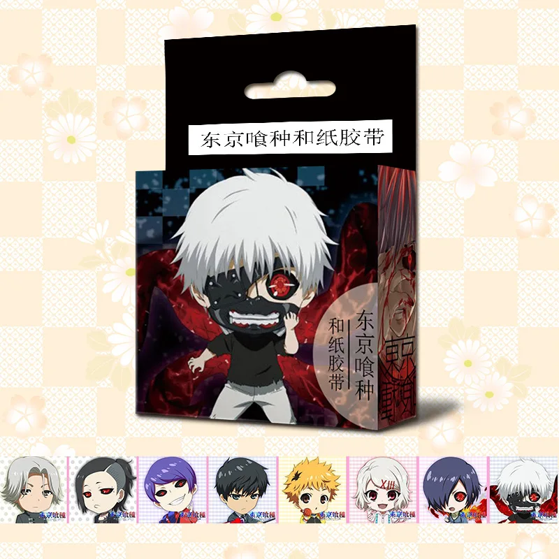 1 5 см * м Аниме Tokyo Ghoul мультфильм васи лента клейкая DIY Скрапбукинг Стикеры