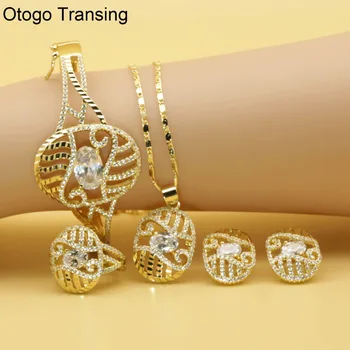 Otogo Transing Pendant/ Earrings/Bracelet Jewelry Set Gold Color white crystal Zirconia Classic Bridal Jewelry Set Women SET203
Otogo Transing Pendant/ Earrings/Bracelet Jewelry Set Gold Color white crystal Zirconia Classic Bridal Jewelry Set Women SET203