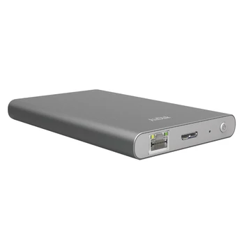 CloudDisk Network Attached HDD Enclosure (Ethernet Port, 2.5") Build your Own NAS Storage Cloud (Non include the Disk)
CloudDisk Network Attached HDD Enclosure (Ethernet Port, 2.5") Build your Own NAS Storage Cloud (Non include the Disk)