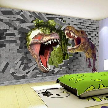 Papel De Parede 3D Stereo Cartoon Dinosaur Broken Wall Mural Wallpaper Kid's Room Living Room Backdrop Wall Decor Wall Papers 3D
Papel De Parede 3D Stereo Cartoon Dinosaur Broken Wall Mural Wallpaper Kid's Room Living Room Backdrop Wall Decor Wall Papers 3D