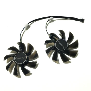 2pcs/set 85mm Diameter Graphics cards Fan RX570 RX-570 GPU Cooler For HIS RX 570 IceQ X2 Turbo 4GB Video Card Cooling
2pcs/set 85mm Diameter Graphics cards Fan RX570 RX-570 GPU Cooler For HIS RX 570 IceQ X2 Turbo 4GB Video Card Cooling