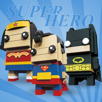 Batman Superman Wonder Woman Joker Blocks Toys Compatible Mini Blocks Figure Action Super Hero Dolls Movie Gift For Boys Friends
Batman Superman Wonder Woman Joker Blocks Toys Compatible Mini Blocks Figure Action Super Hero Dolls Movie Gift For Boys Friends