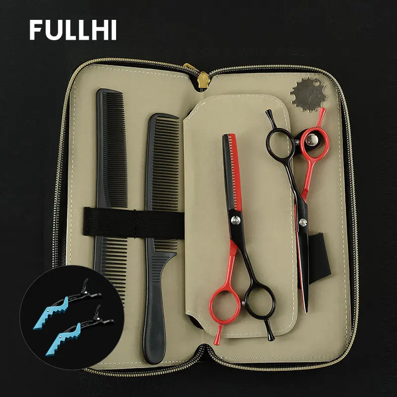 5.5in Left Hand Hair Scissors Double-tail Hairdressing Scissors Hair Salon Cutting Thinning Styling Tools Hairdressers Gift Case
5.5in Left Hand Hair Scissors Double-tail Hairdressing Scissors Hair Salon Cutting Thinning Styling Tools Hairdressers Gift Case