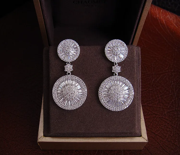 Women earrings,Luxury AAA cubic zirconia trapezoid crystal rounddrop earrings, E8318
Women earrings,Luxury AAA cubic zirconia trapezoid crystal rounddrop earrings, E8318