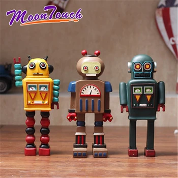 Retro and Nostalgic Robot Miniature Figurines American Style Resin Ornament Robot Decoration Cafe Bar Window Restaurant Display
Retro and Nostalgic Robot Miniature Figurines American Style Resin Ornament Robot Decoration Cafe Bar Window Restaurant Display