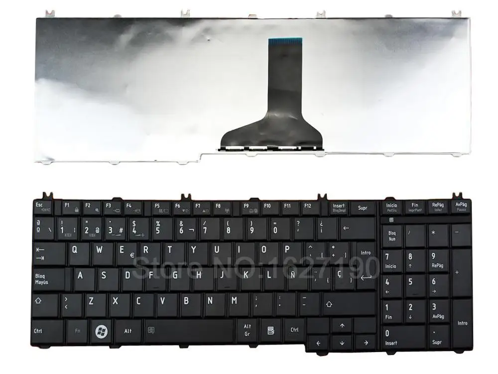 SP испанская клавиатура для TOSHIBA Satellite C650 C660 L650 L670, черная новая клавиатура для ноутбука с
SP испанская клавиатура для TOSHIBA Satellite C650 C660 L650 L670, черная новая клавиатура для ноутбука с