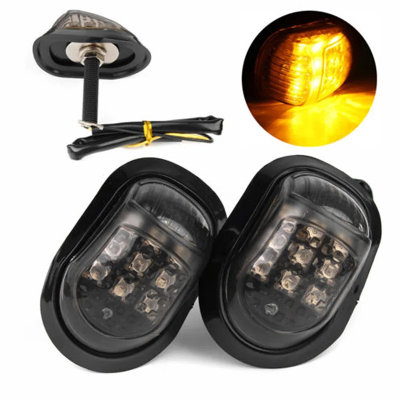 2Pcs Set Motorcycle 12V Flush Mount 9 LED Turn Signal Blinker Light Lamp Amber Left & Right Signal Light Car Accessories
2Pcs Set Motorcycle 12V Flush Mount 9 LED Turn Signal Blinker Light Lamp Amber Left & Right Signal Light Car Accessories