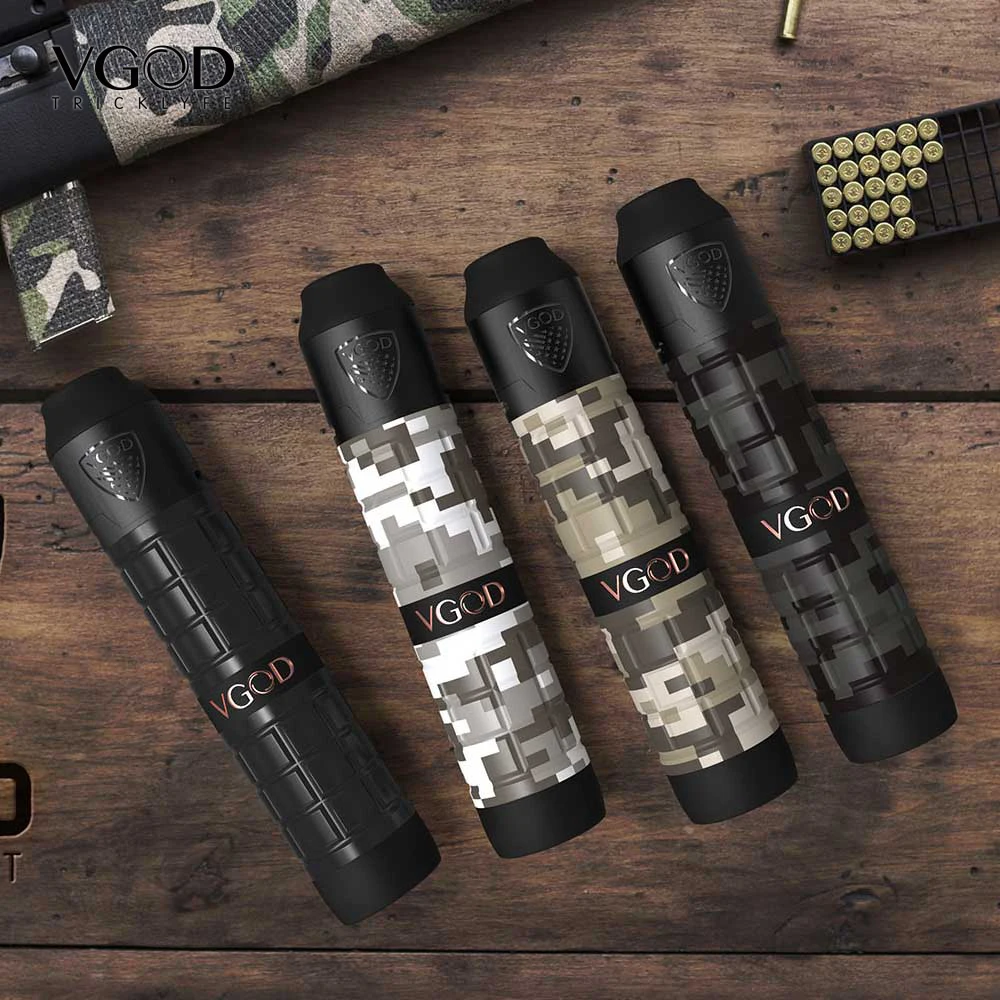 Original VGOD Pro Mech 2 Kit with 2ml VGOD Elite Rda Atomizer 24mm Diameter Vape Mech E-Cigarette Kit VS Vgod Pro Mod
Original VGOD Pro Mech 2 Kit with 2ml VGOD Elite Rda Atomizer 24mm Diameter Vape Mech E-Cigarette Kit VS Vgod Pro Mod