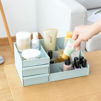 Cosmetic Storage Box Drawer Desktopplastic Makeup Dressing Table Skin Care Rack House Organizer Container Mobile Phone Sundries
Cosmetic Storage Box Drawer Desktopplastic Makeup Dressing Table Skin Care Rack House Organizer Container Mobile Phone Sundries