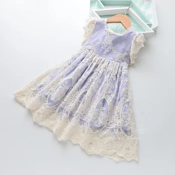 Roimyal Wholesale 2019 Summer new exquisite lace embroidered dress Girls pure cotton lined princess dress free shipping
Roimyal Wholesale 2019 Summer new exquisite lace embroidered dress Girls pure cotton lined princess dress free shipping