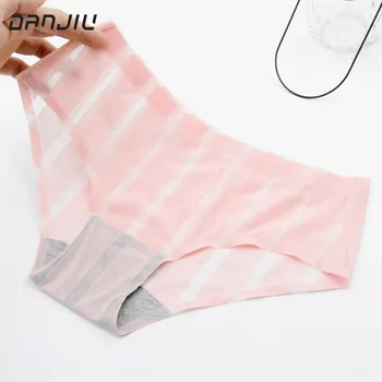 DANJIU Ice Silk Ladies Woman Seamless Sexy Panties Low Waist Briefs Female Stripe Soft Breathable Women's Thin Underwear
DANJIU Ice Silk Ladies Woman Seamless Sexy Panties Low Waist Briefs Female Stripe Soft Breathable Women's Thin Underwear