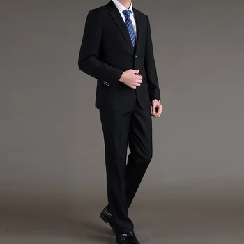 Classic Black Business Suit Terno MasculinoSlim Fit for Men Groom Designed Wedding Suit 2 Pieces (Jacket+Pants) Notch Lapel 2018
Classic Black Business Suit Terno MasculinoSlim Fit for Men Groom Designed Wedding Suit 2 Pieces (Jacket+Pants) Notch Lapel 2018