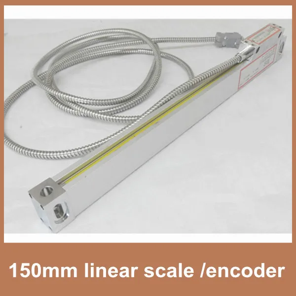 Free Shipping High Accuracy 0.005mm / 0.0002" 5V TTL grating scale 150mm linear encoder for lathe milling machine
Free Shipping High Accuracy 0.005mm / 0.0002" 5V TTL grating scale 150mm linear encoder for lathe milling machine