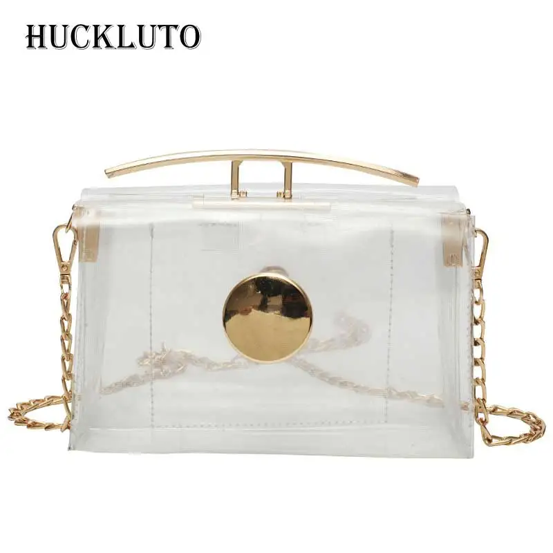 HuckLuto 2019 New Promotion Sale Korean Summer Fashion Luxury Small Transparent Shoulder Crossbody Jelly Bag PVC Female Handbag
HuckLuto 2019 New Promotion Sale Korean Summer Fashion Luxury Small Transparent Shoulder Crossbody Jelly Bag PVC Female Handbag